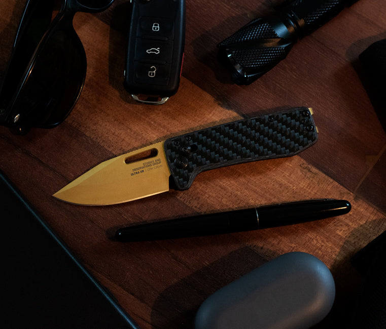 SOG Ultra XR - Carbon Fiber & Gold