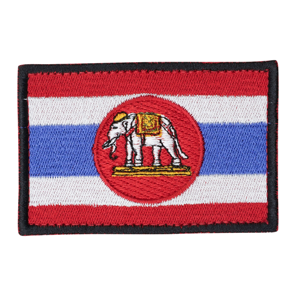 VALOR PX - Embroidered Patch Red "Thai flag" Thai Royal Navy Flag