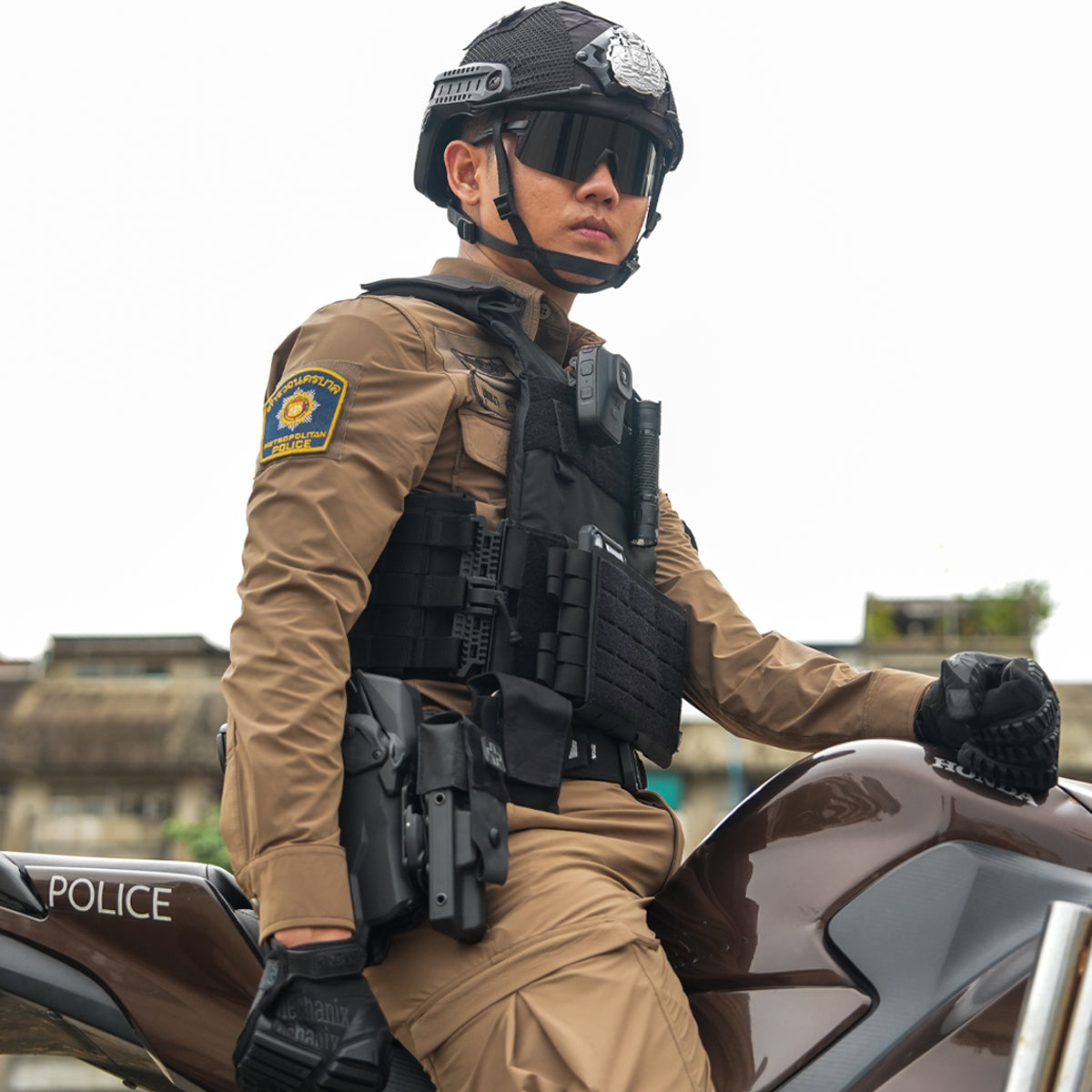 VALOR PX - PATROL POLICE SHIRT Gen 2 [KHAKI]