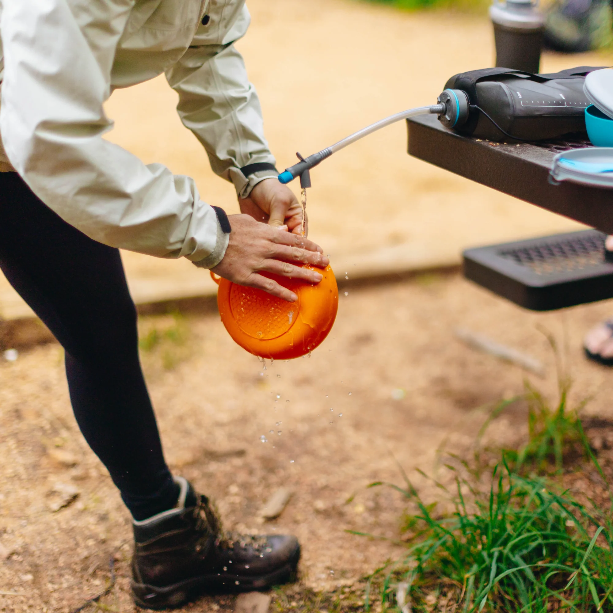 Hydrapak - 6L Seeker - Mammoth Grey; Collapsible Water Container