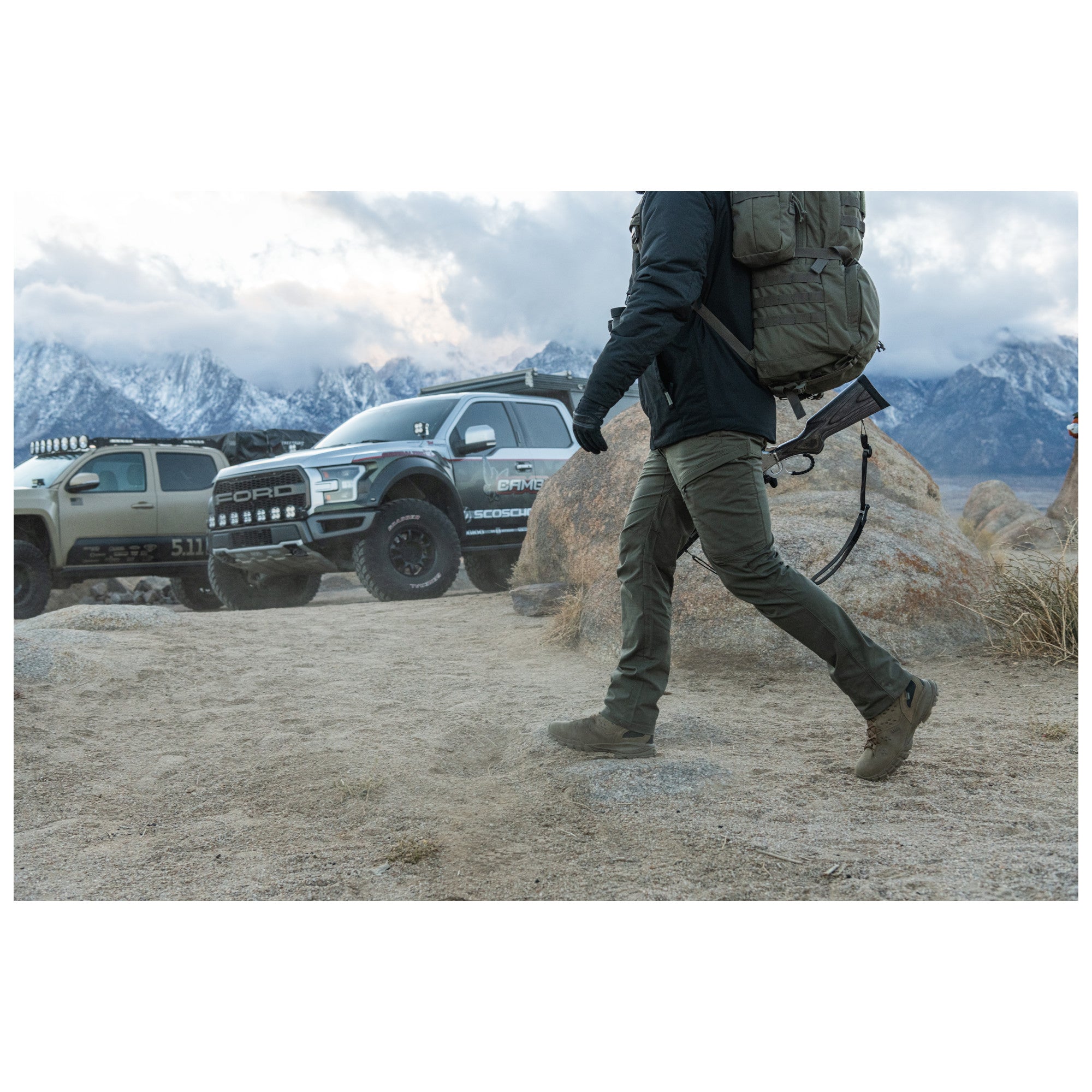 กางเกงขายาว 5.11 Men's Straight Fit Ridge Cargo Pant