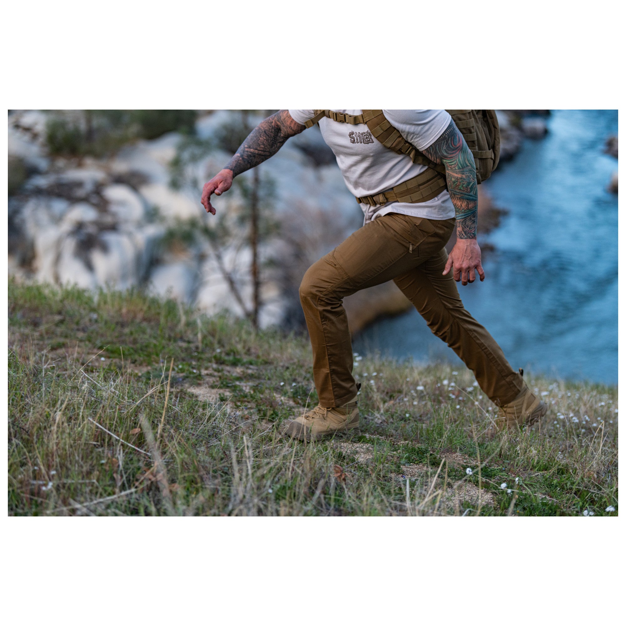 กางเกงขายาว 5.11 Men's Straight Fit Ridge Cargo Pant