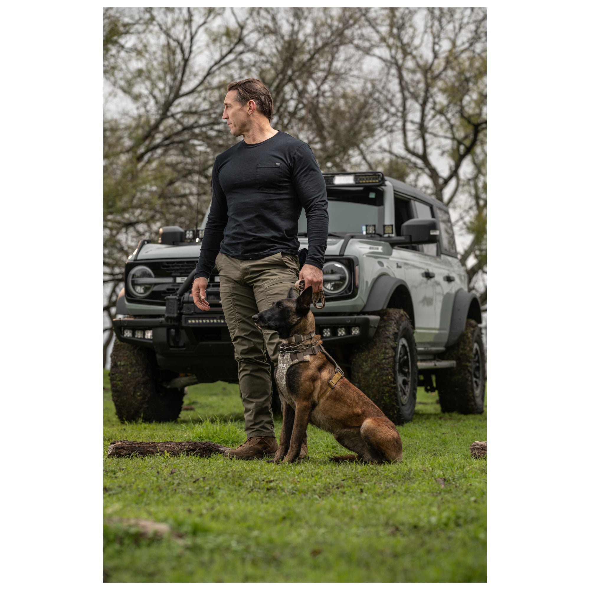 กางเกงขายาว 5.11 Men's Straight Fit Ridge Cargo Pant