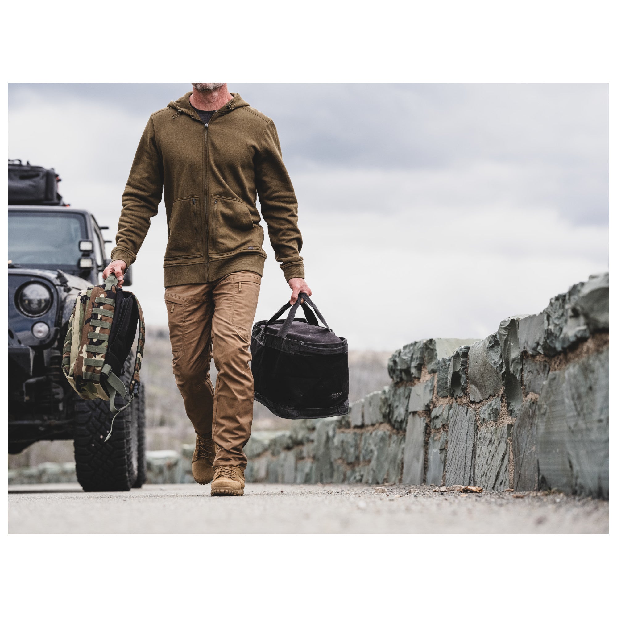 กางเกงขายาว 5.11 Men's Straight Fit Ridge Cargo Pant