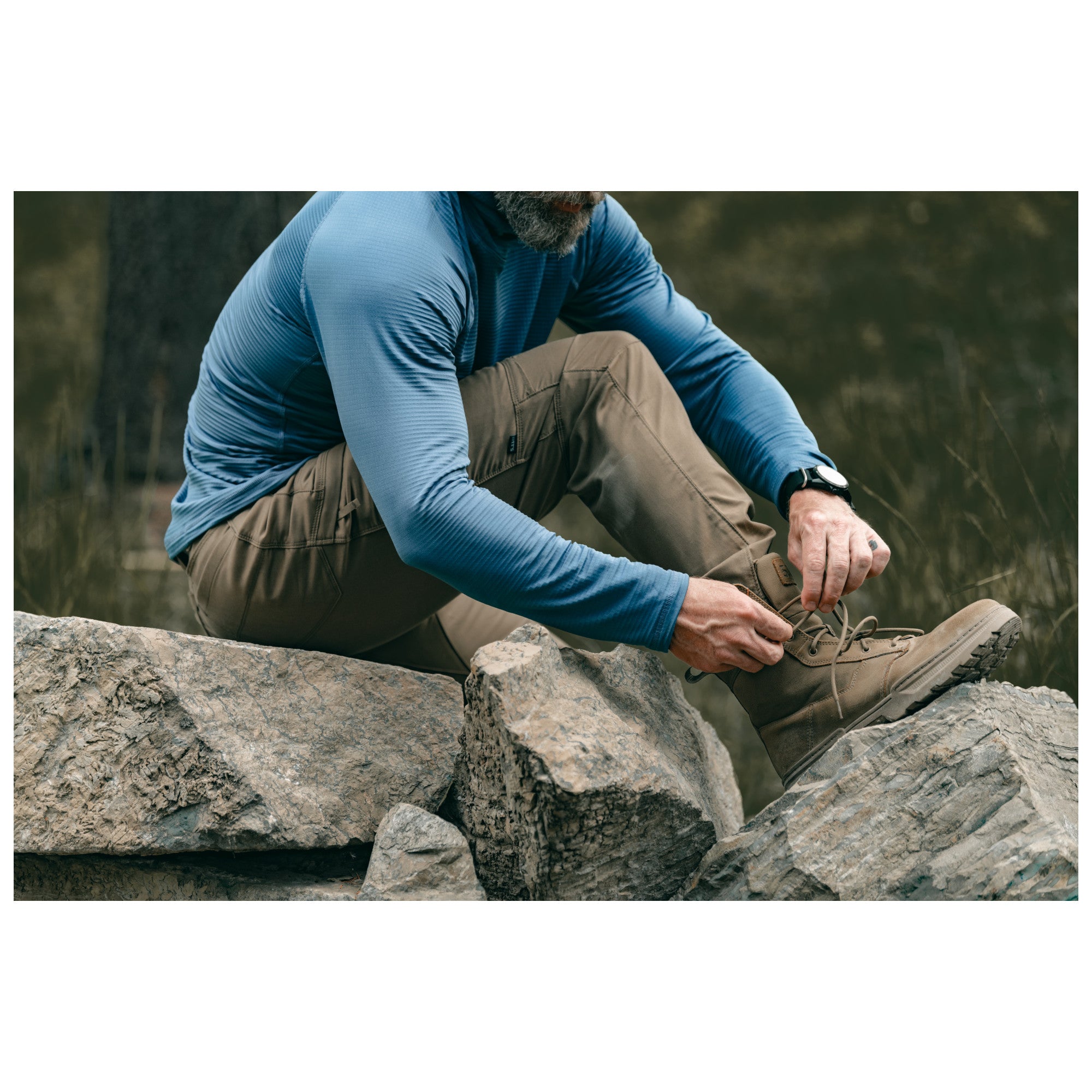 กางเกงขายาว 5.11 Men's Straight Fit Ridge Cargo Pant
