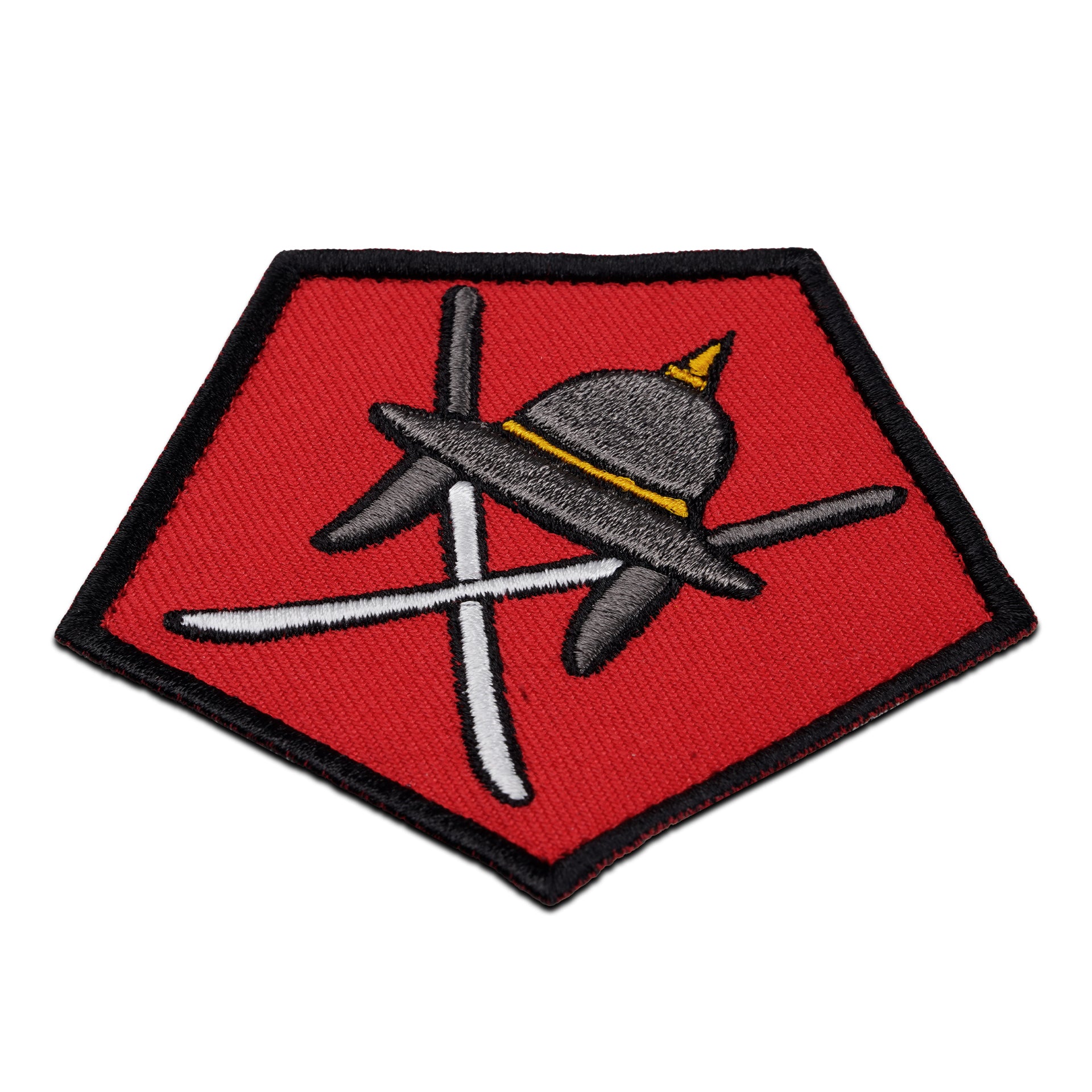 แพทช์ปัก VALOR PX - Embroidered Patch "รั้วของชาติ" อาร์มติดเสื้อ ขนาด 8 cm x 7.6 cm