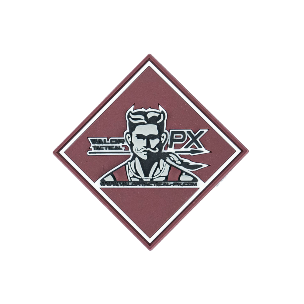VALOR PX - Patch 50x50mm Red