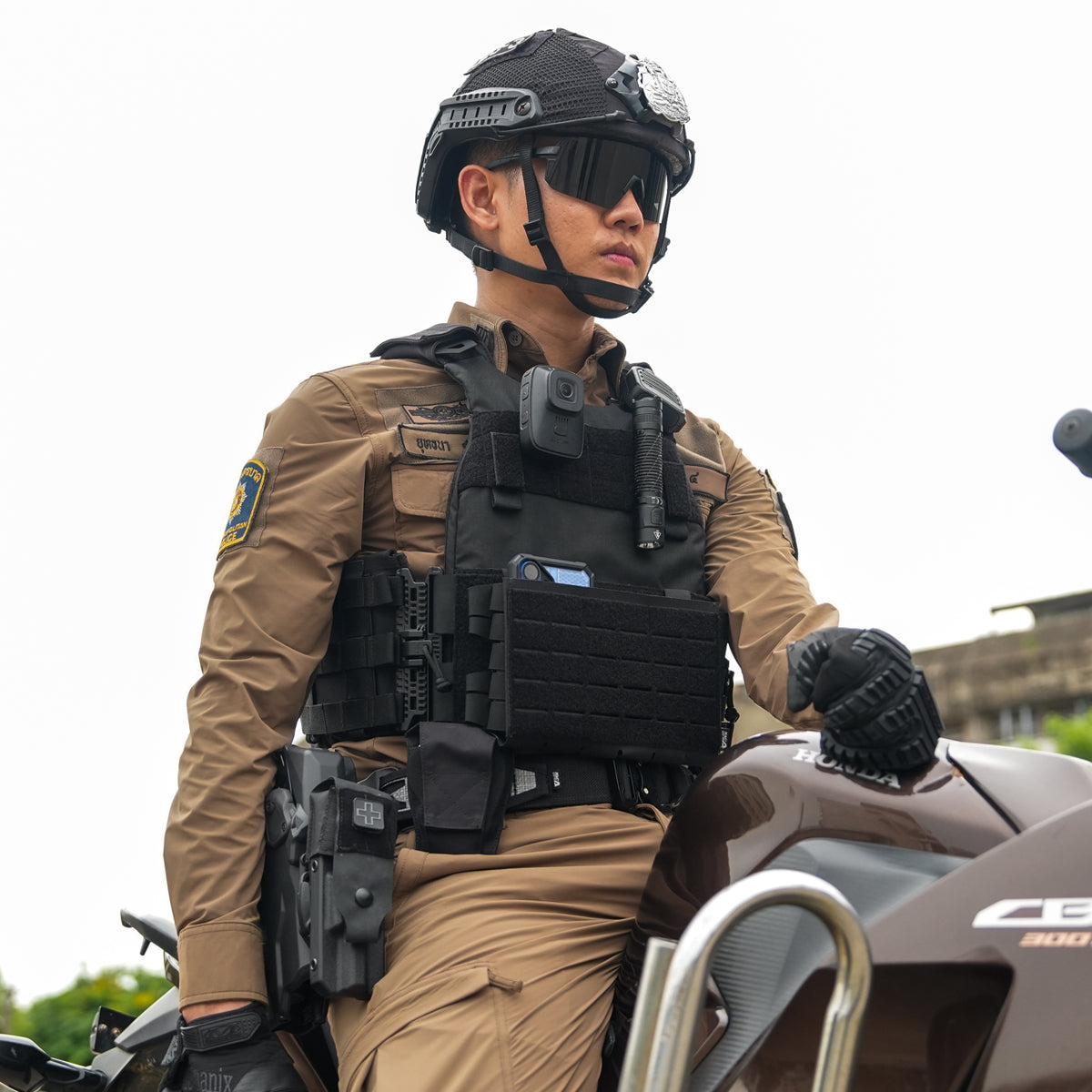 VALOR PX - PATROL POLICE SHIRT Gen 2 [KHAKI]