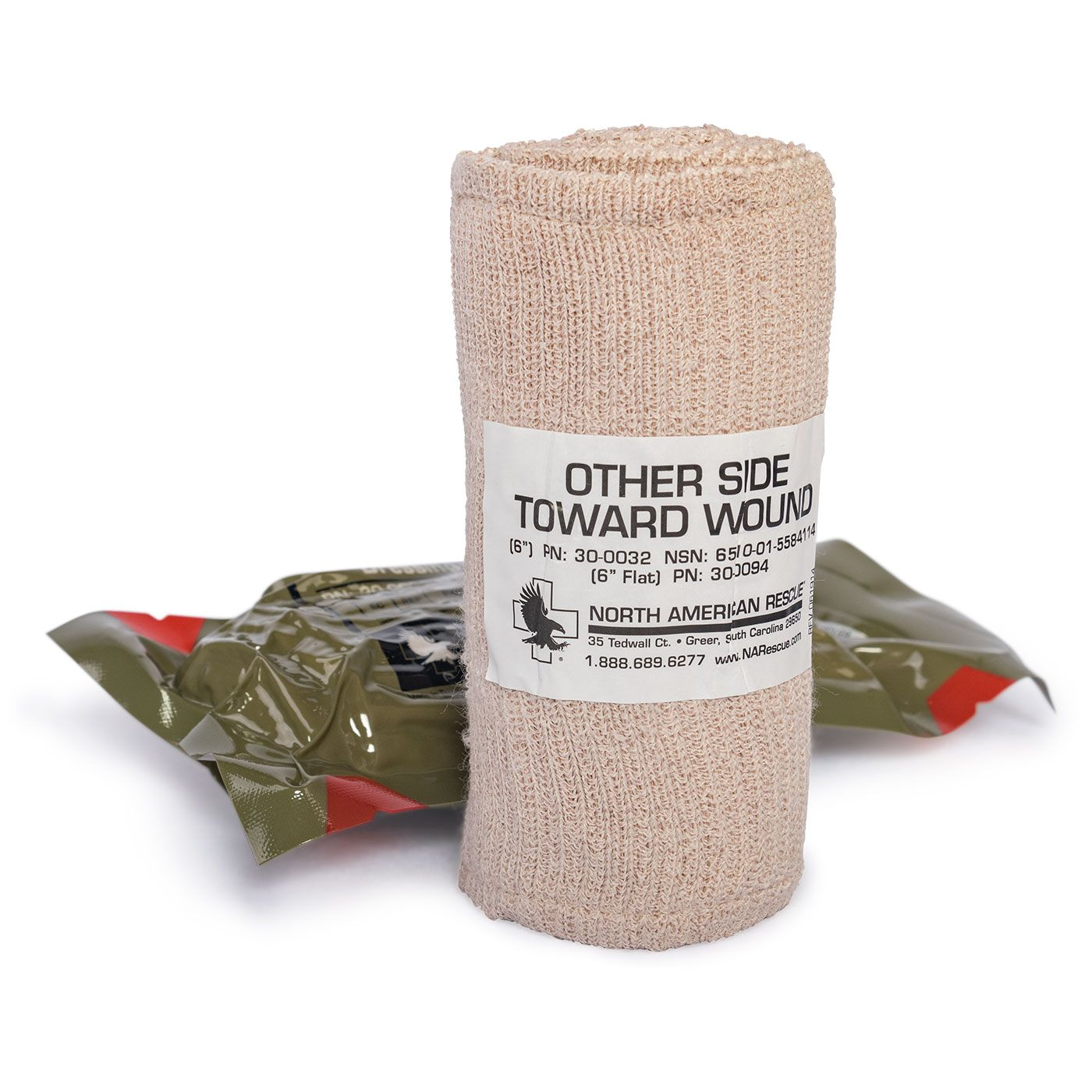 North American Rescue Emergency Trauma Dressing (ETD) - 6 in.