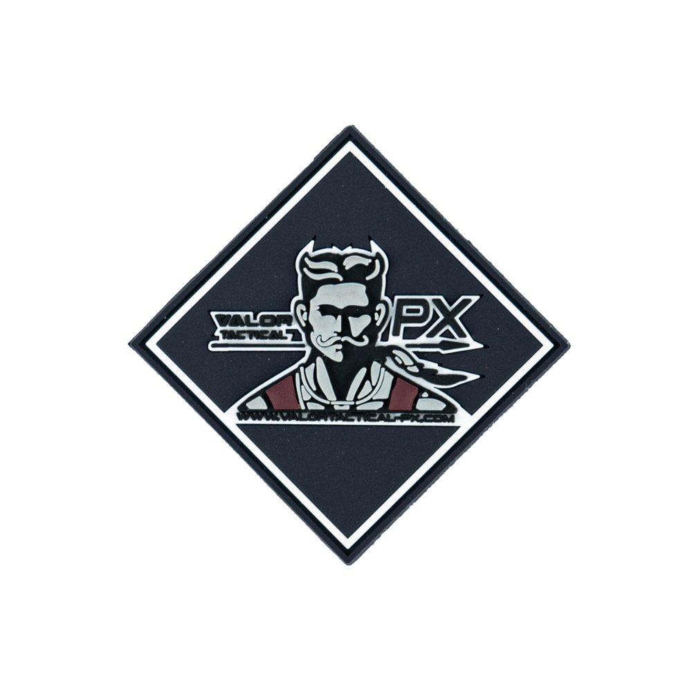 VALOR PX - Patch 50x50mm Black