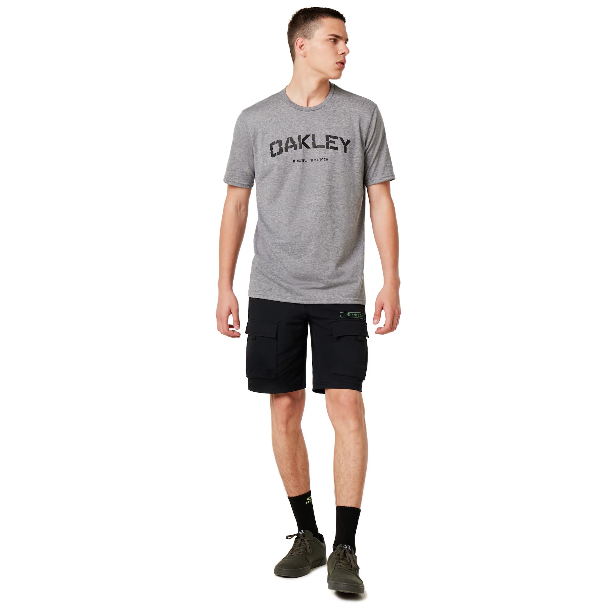 เสื้อ Oakley รุ่น SI INDOC TEE  สีเทา