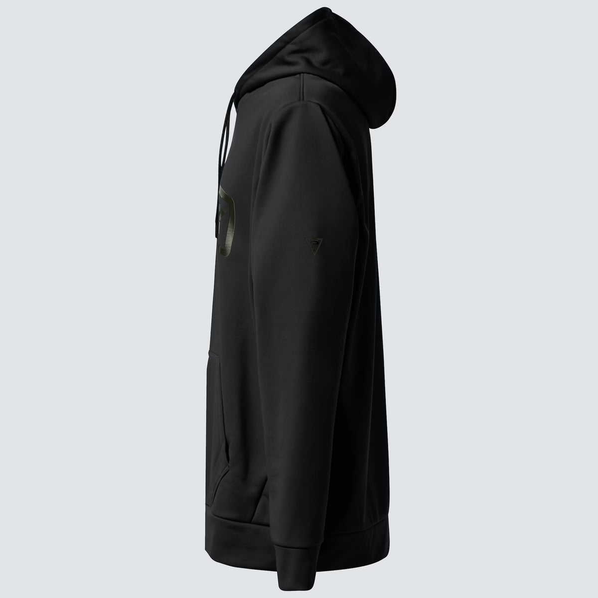 เสื้อ แขนยาว OAKLEY SI รุ่น SI Tab Hoodie Shadow มุมมองด้านข้างเสื้อมีฮูดสำหรับกันแดด และกันหนาว