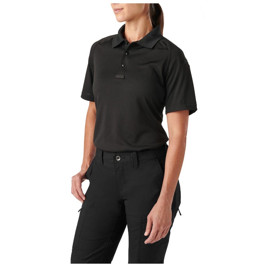 5.11 Women's Performance Short Sleeve Polo [Black]