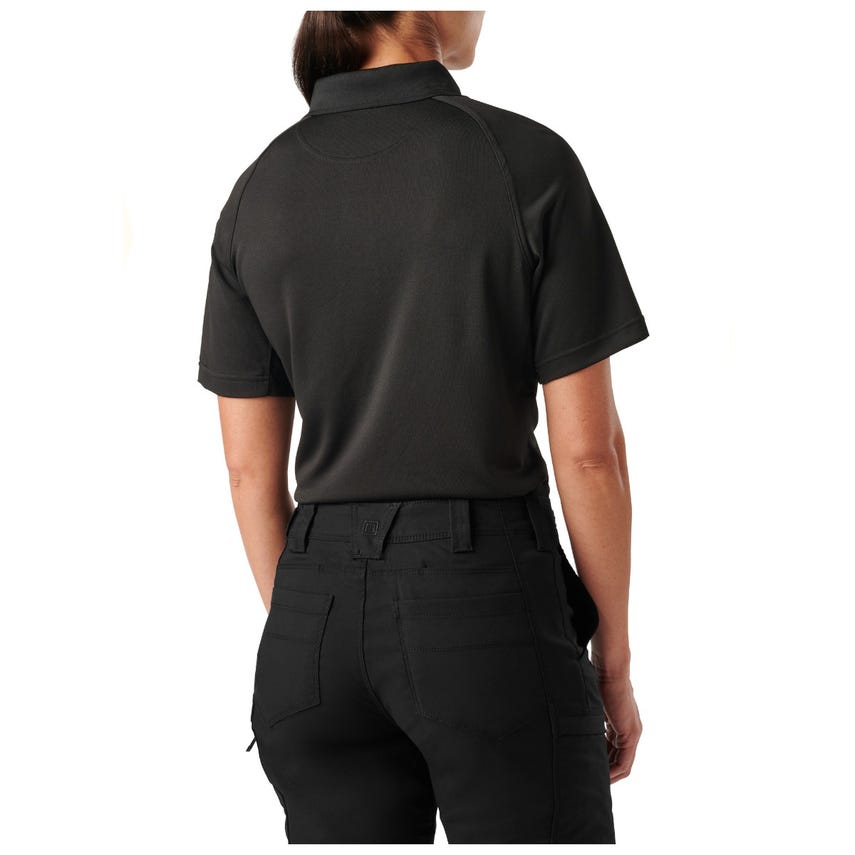 5.11 Women's Performance Short Sleeve Polo [Black]