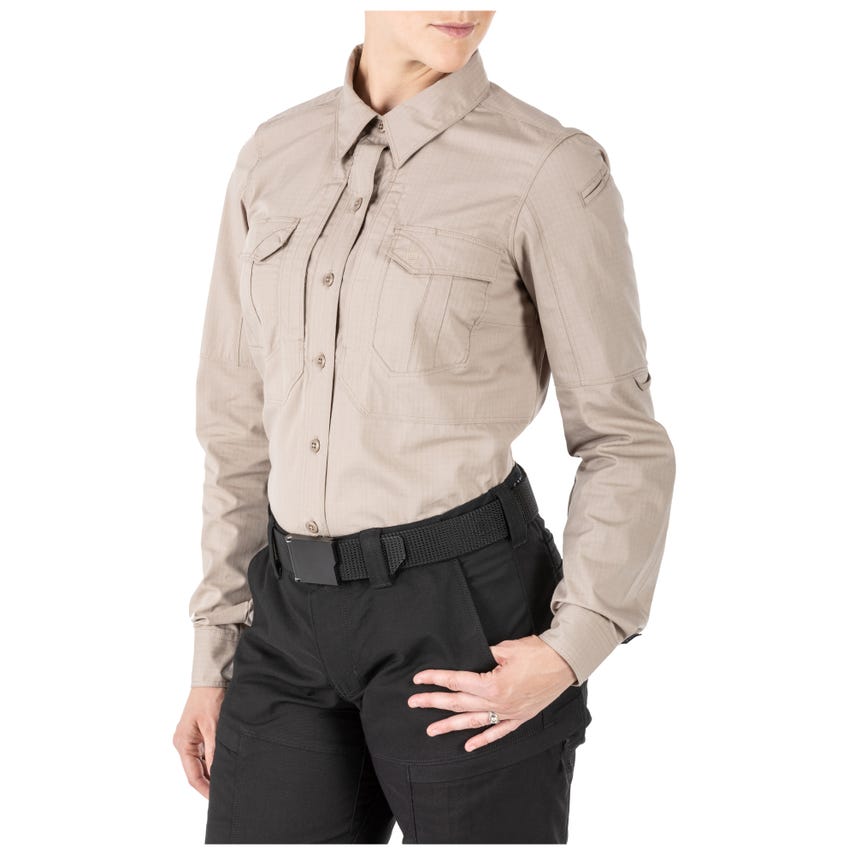5.11 Women's Stryke Long Sleeve Shirt [Khaki]