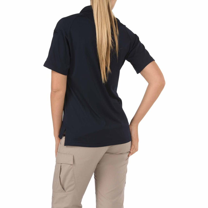 5.11 Women's Performance Short Sleeve Polo [Black]