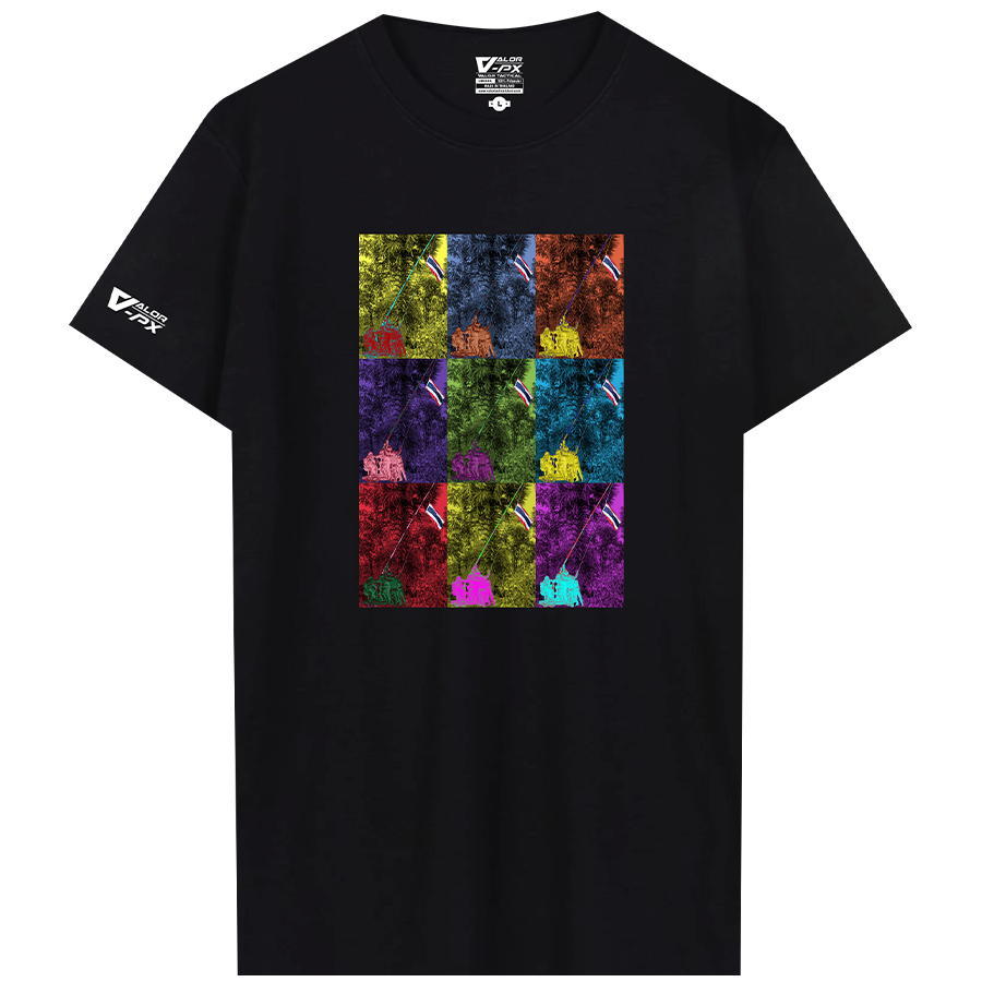 เสื้อยืดสกรีนลาย VALOR PX - เมื่อรบ ต้องชนะ T-Shirt