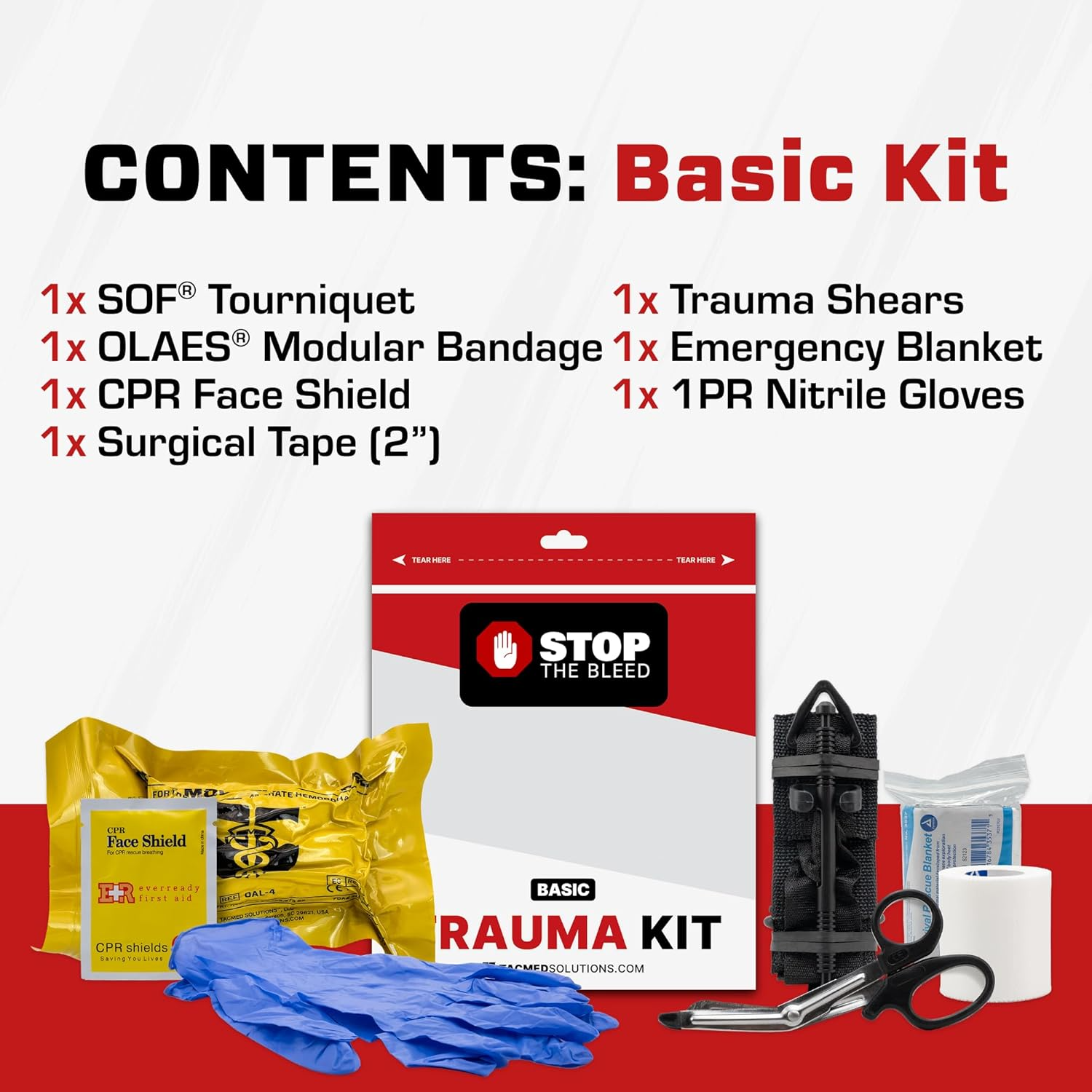 TacMed Solutions - Stop the Bleed® Trauma Kits