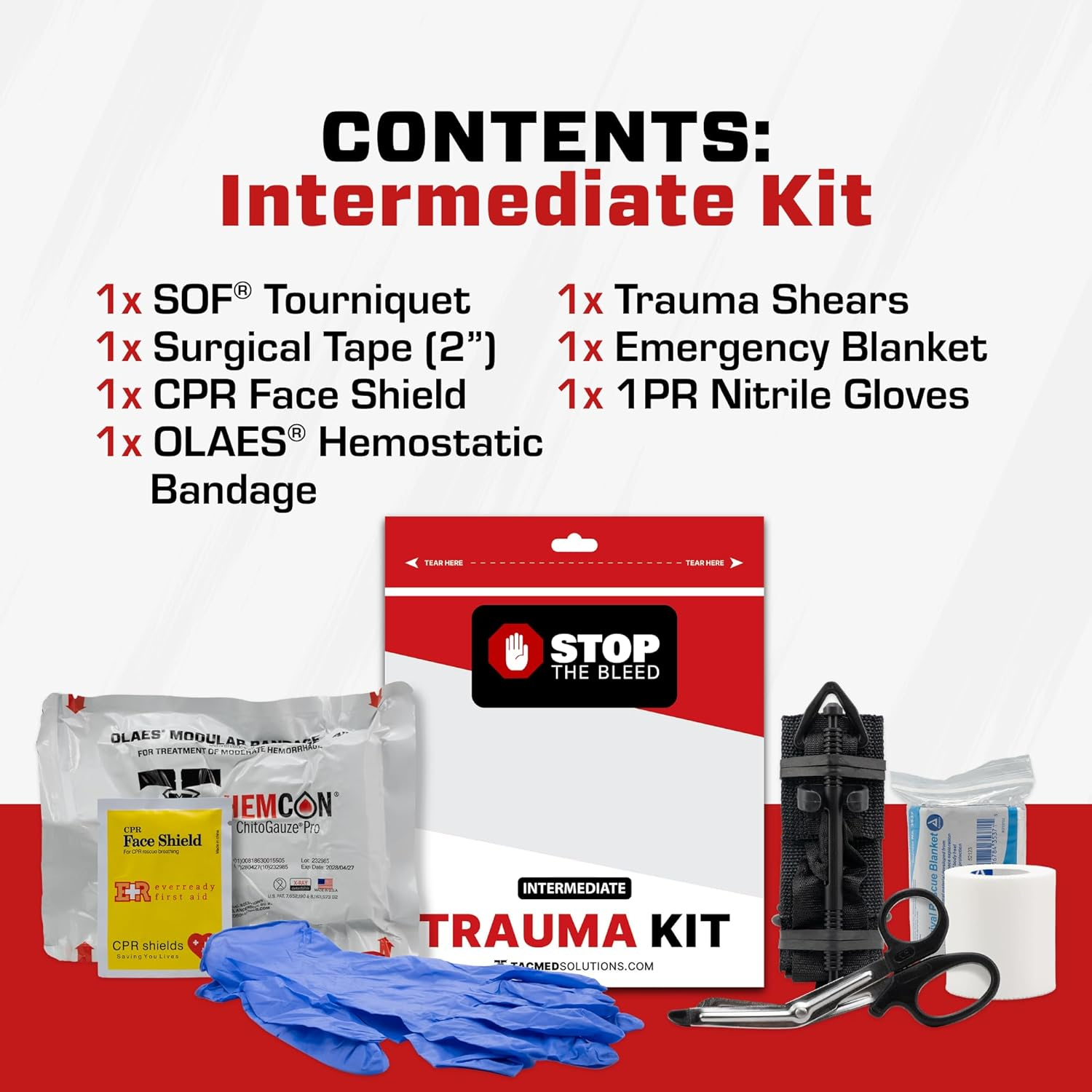 TacMed Solutions - Stop the Bleed® Trauma Kits