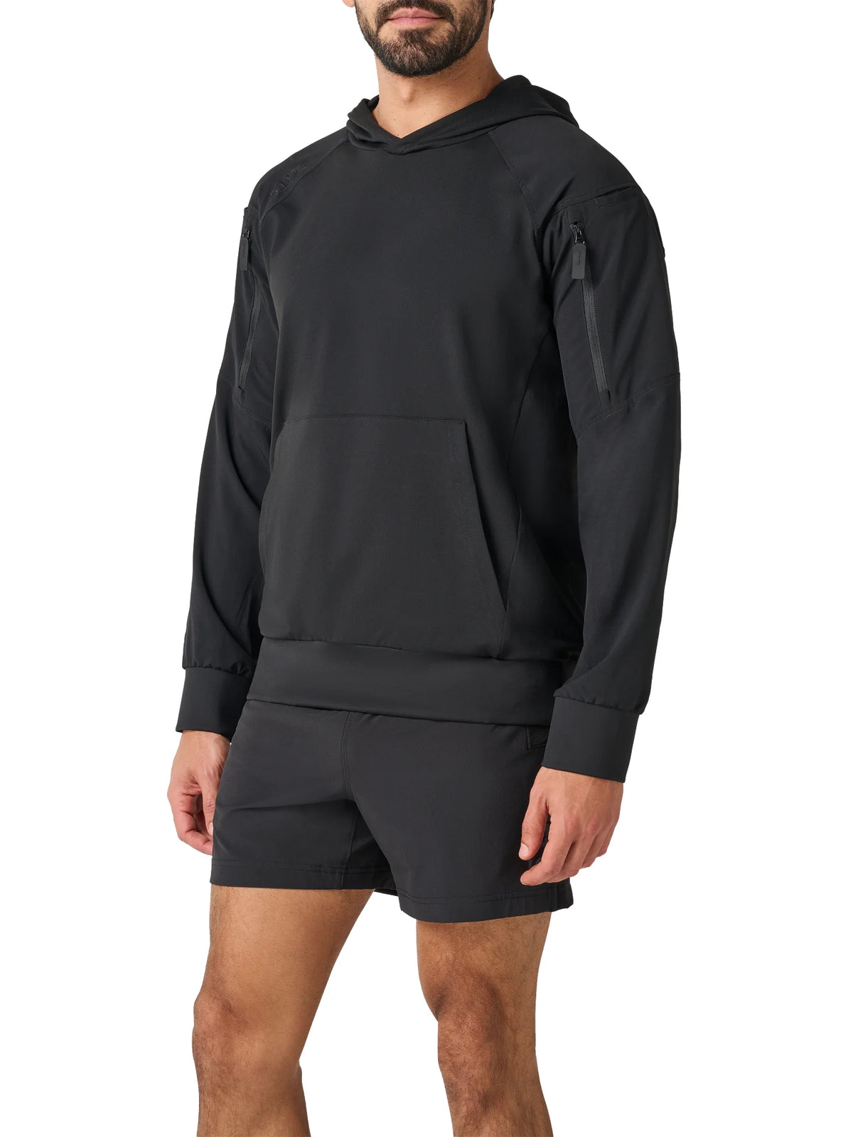 นายแบบใส่เสื้อ 5.11 - Cirrux Hoodie เสื้อฮูตแขนยาว