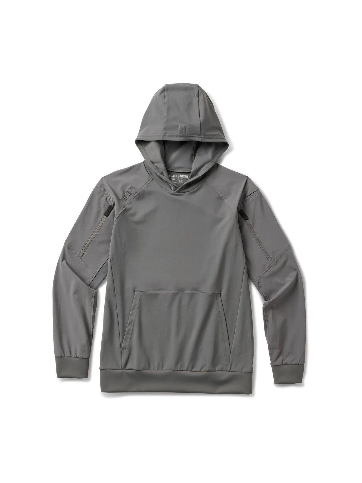 เสื้อฮูด สีเทา มุมมองด้านหน้า 5.11 - Cirrux Hoodie ของแท้ 