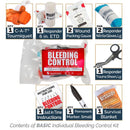 North American Rescue - KIT, INDIVIDUAL BLEEDING CONTROL - BASIC (vac)