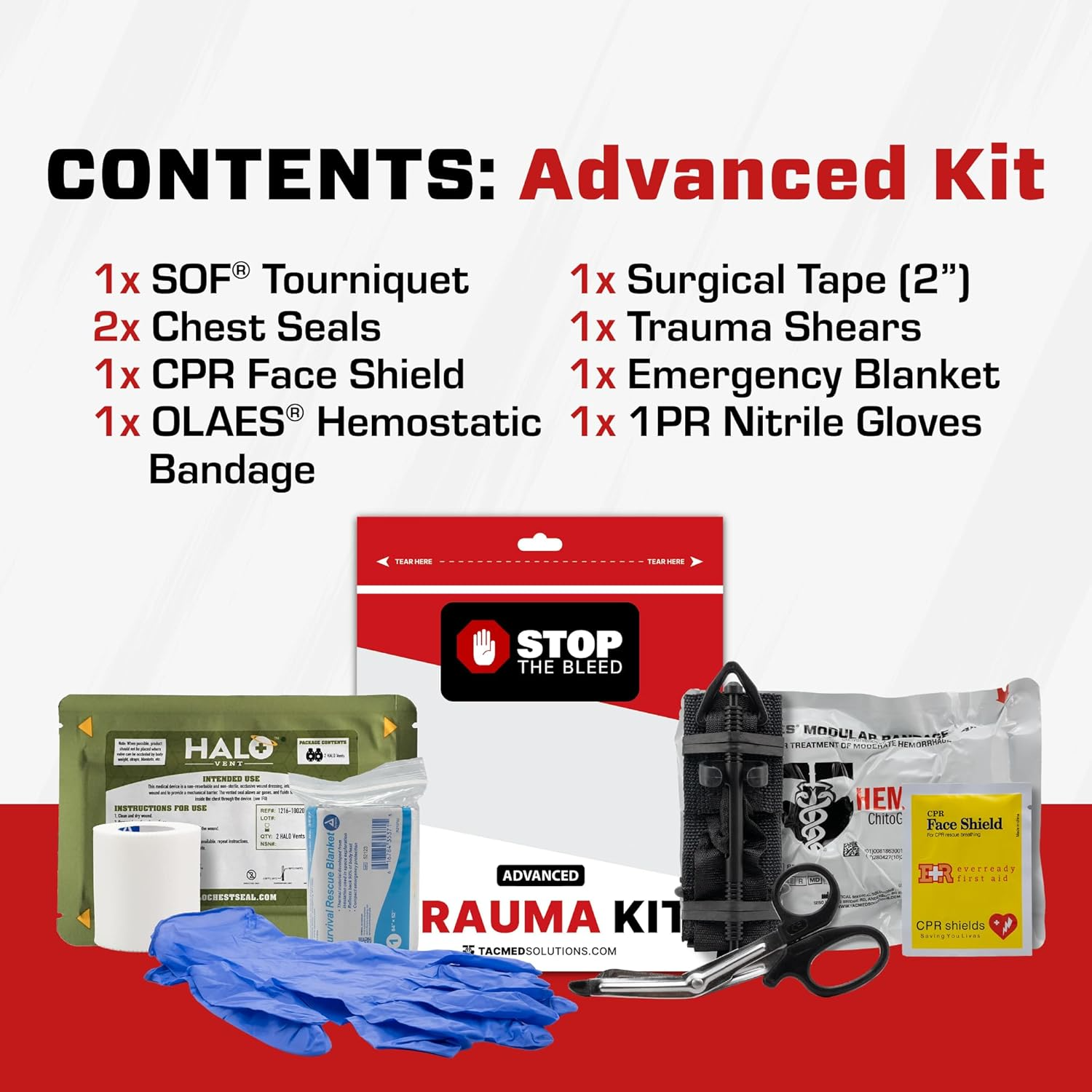 TacMed Solutions - Stop the Bleed® Trauma Kits