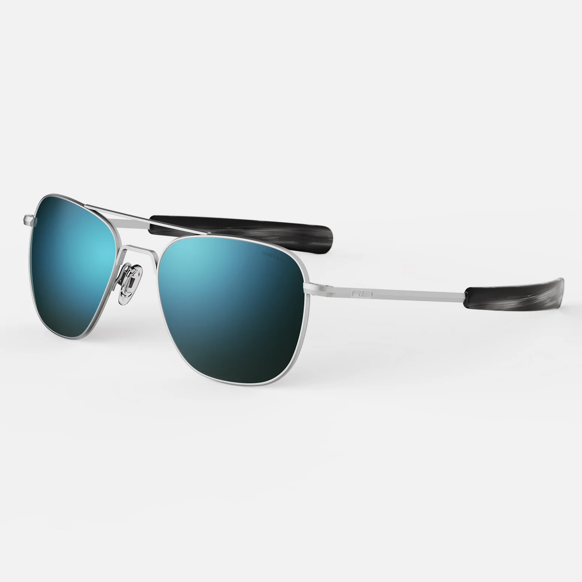 RANDOLPH - Aviator [Matte Chrome & Cobalt]