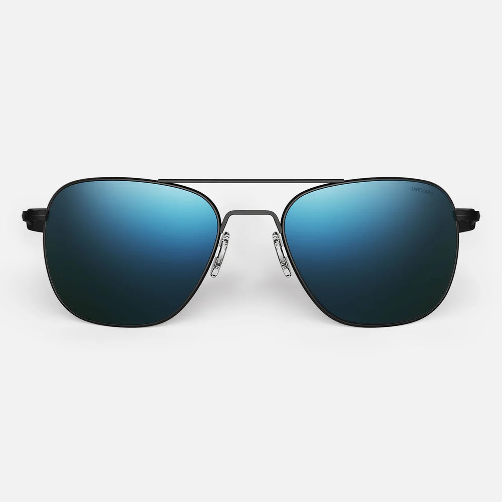 แว่นตามตรฐาน ระดับกองทัพ และดารา ใช้งาน รุ่น Aviator Matte Black & Cobalt