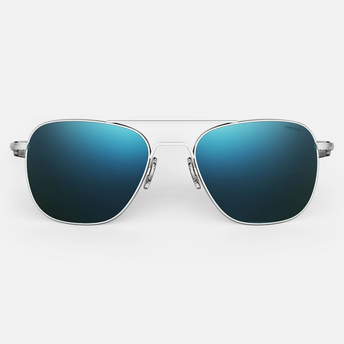 RANDOLPH - Aviator [Matte Chrome & Cobalt]