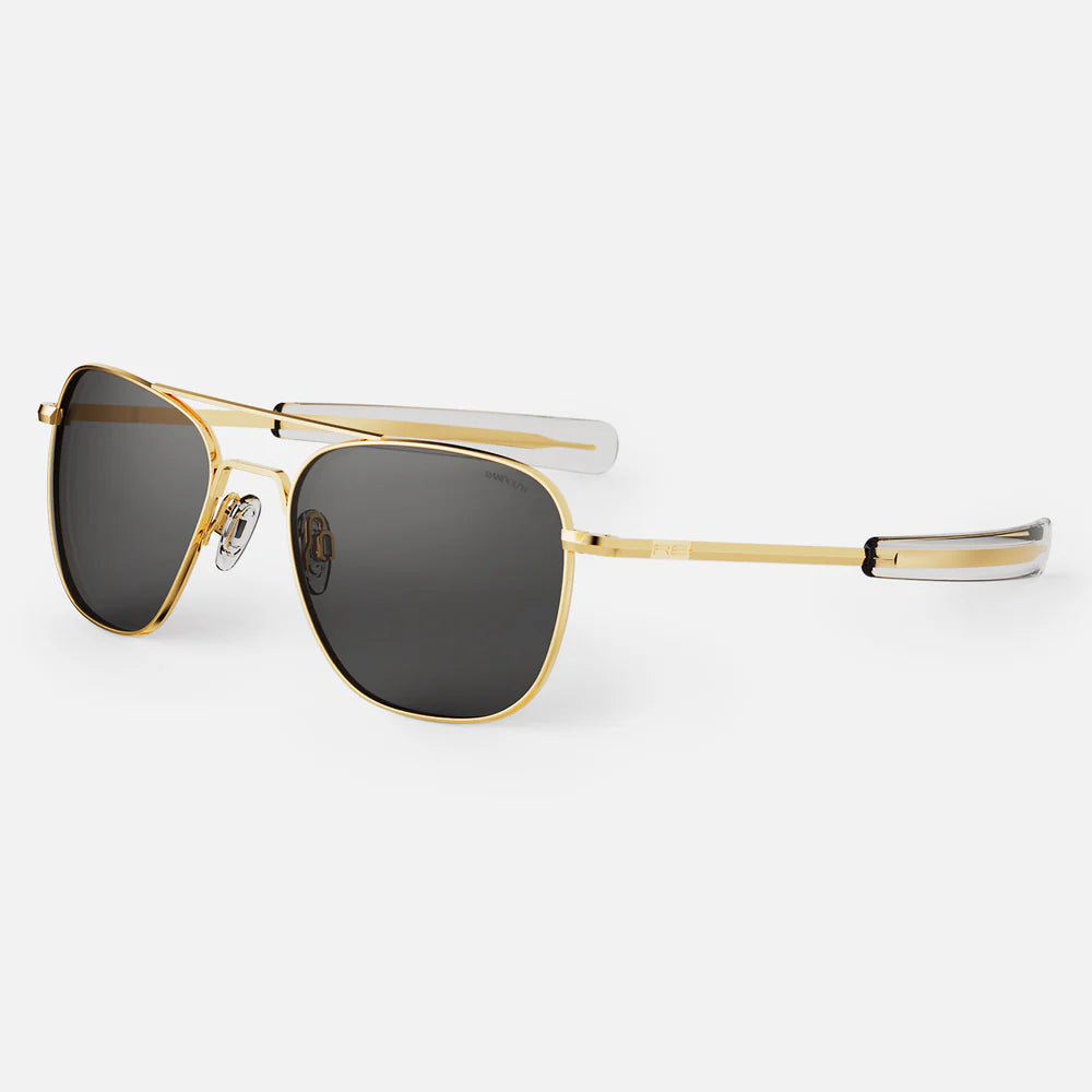 แว่นตา Randolph รุ่น  Aviator Military Special Edition  แว่นกรอบสี Gold 