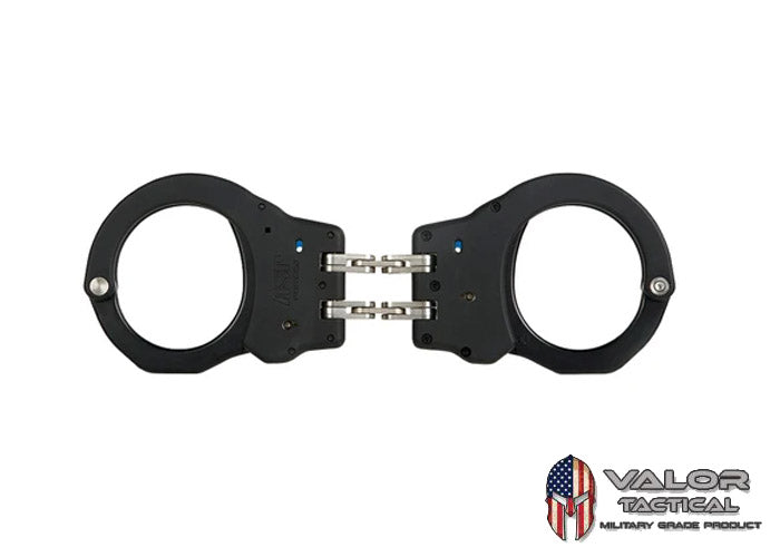 ASP - Hinge Ultra Handcuff(Aluminum Bow) 2 Pawl (Blue - Security)