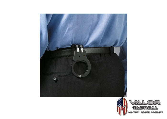 ASP - Hinge Ultra Handcuff(Aluminum Bow) 2 Pawl (Blue - Security)