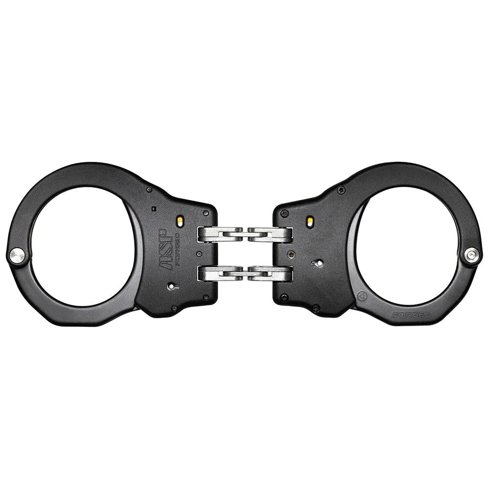 ASP Hinge Ultra Handcuffs 1 Pawl, Yellow Tactical (Aluminum Bow)