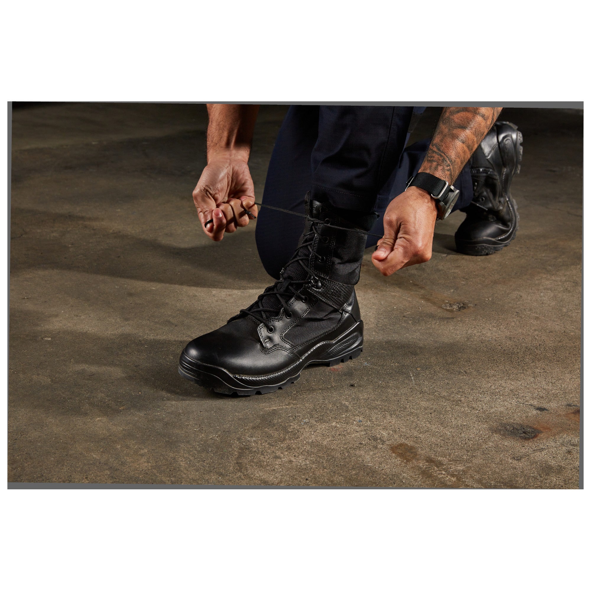 รองเท้าบูท 5.11 A.T.A.C. 2.0 8" Side รองเท้าหนังผู้ชาย มีซิปข้าง