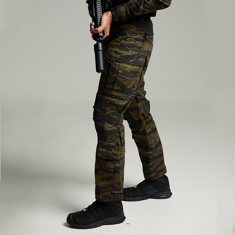 VALOR PX - Native Combat Pants [Tiger Stripe] กางเกงคอมแบท ตำรวจพลร่ม
