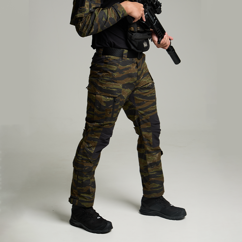 VALOR PX - Native Combat Pants [Tiger Stripe] กางเกงคอมแบท ตำรวจพลร่ม