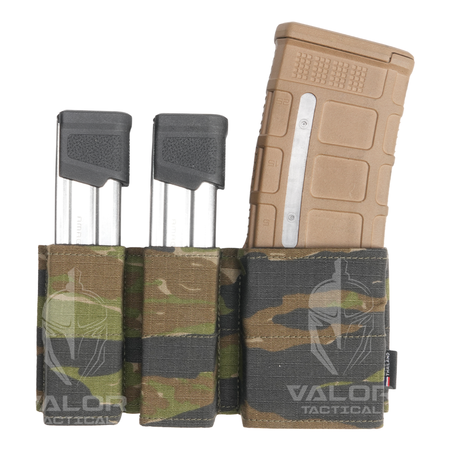 ซองแม็กกาซีน  VALOR PX - Velox Magazine 9MM DB x M4 5.56 Pouch