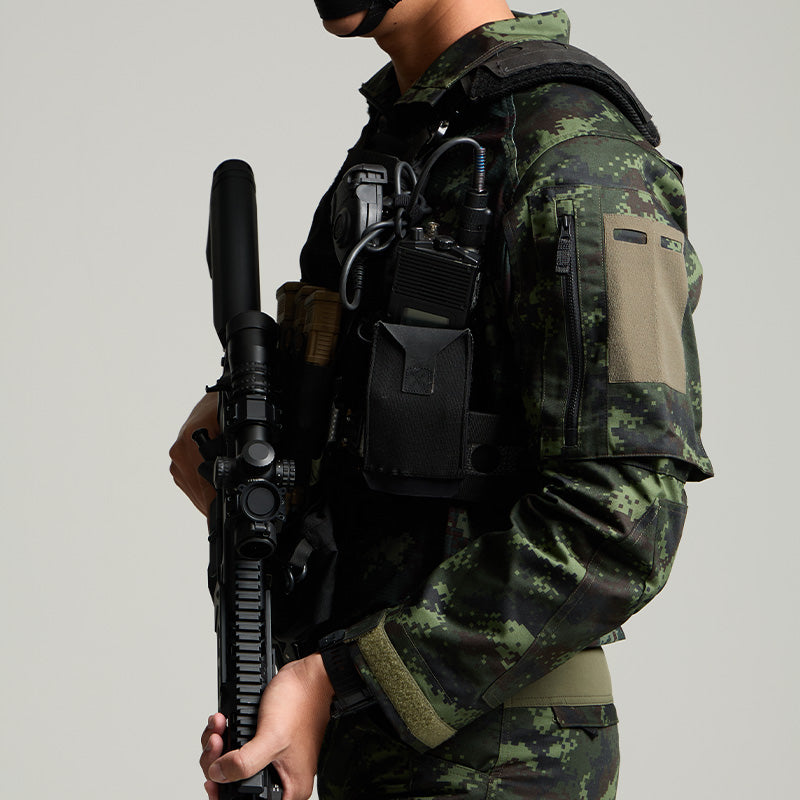 Valor PX - NATIVE COMBAT SHIRT เสื้อคอมแบทลายพราง ทหารบก