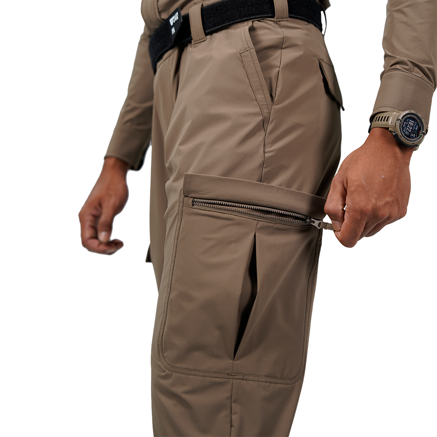 ชุดเครื่องแบบตำรวจสายตรวจ VALOR PX - Patrol Police Suit Uniform [Khaki] ครบชุด เสื้อ และ กางเกง