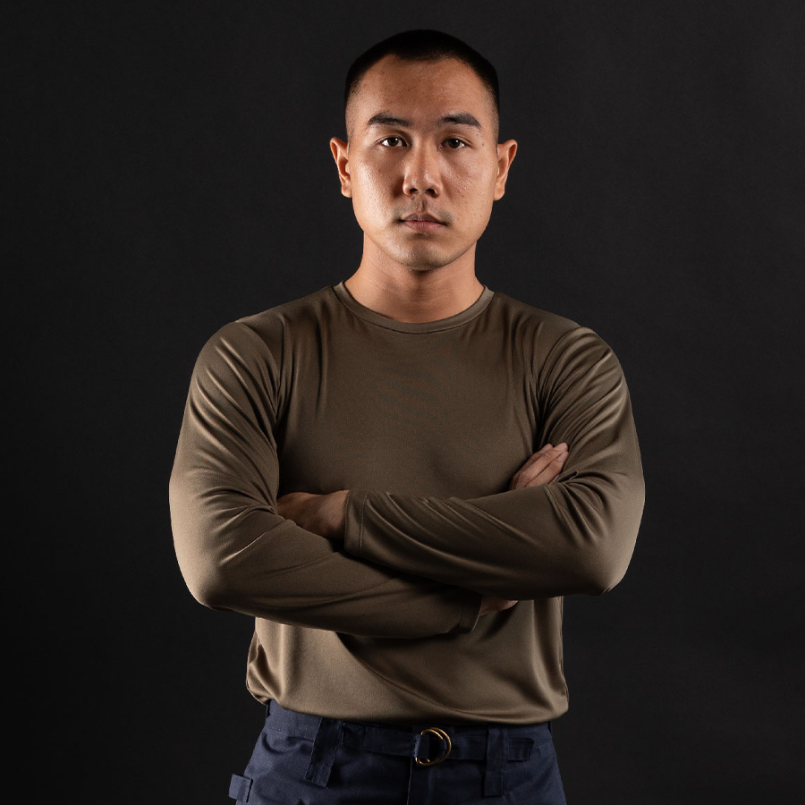 VALOR PX - QRF TEE V Long Sleeve T-Shirts