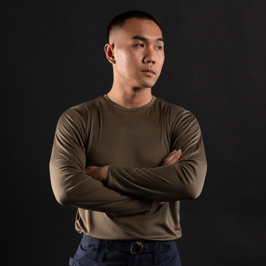 VALOR PX - QRF TEE V Long Sleeve T-Shirts