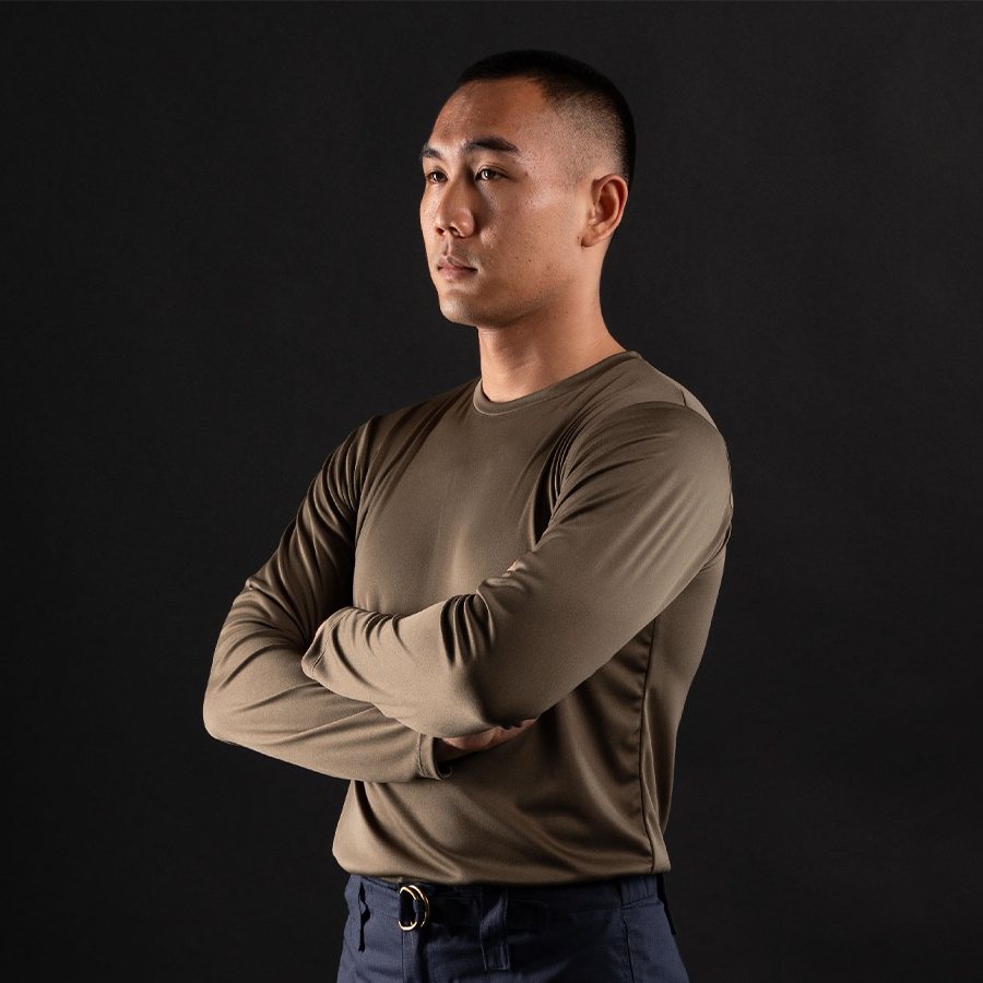 VALOR PX - QRF TEE V Long Sleeve T-Shirts