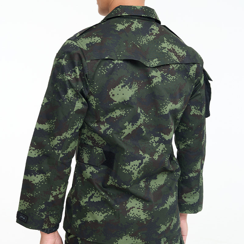VALOR PX - NATIVE BDU Shirt, camouflage training shirt, Royal Thai Army.