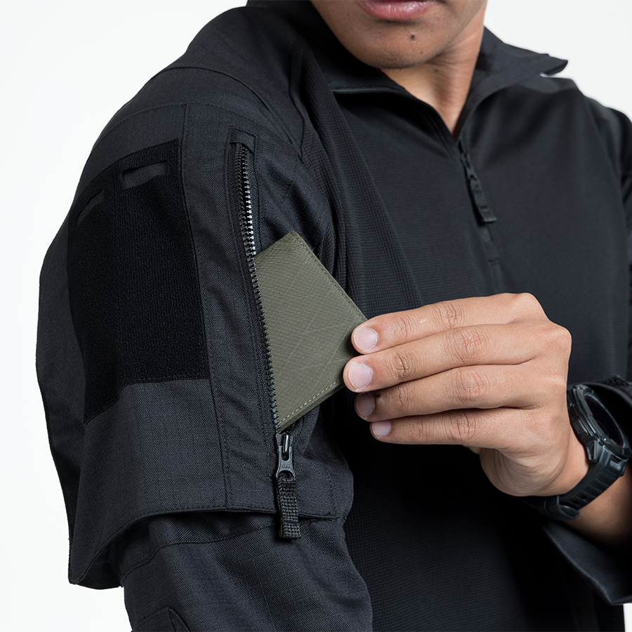 เสื้อทหาร VALOR PX - Native Combat Shirt [Black] เสื้อคอมแบท ทหารพราน