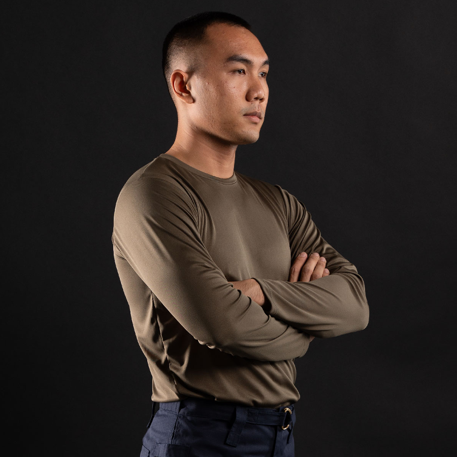 VALOR PX - QRF TEE V Long Sleeve T-Shirts