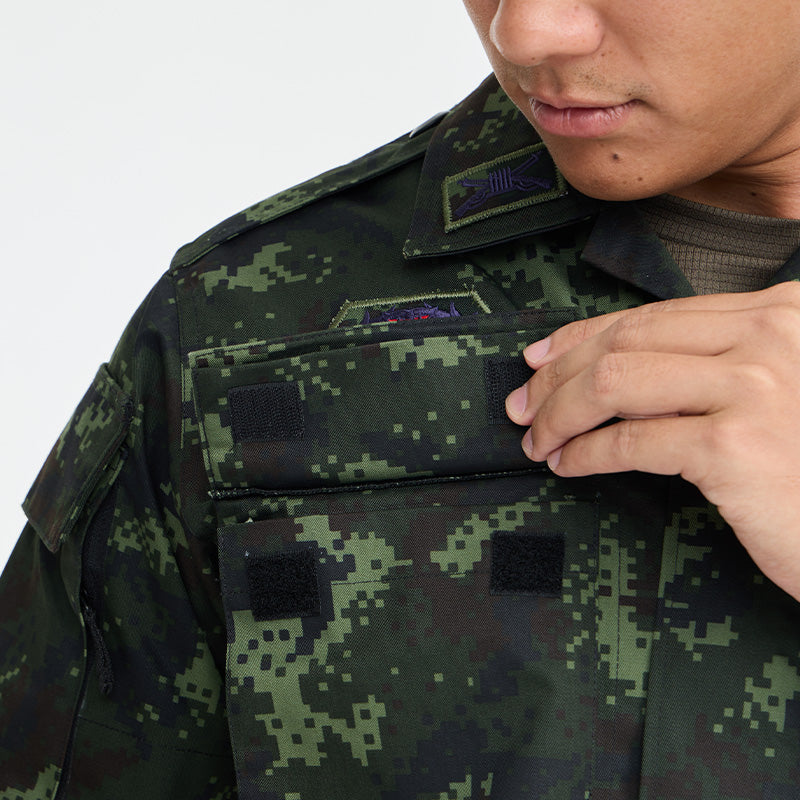 VALOR PX - NATIVE BDU Shirt, camouflage training shirt, Royal Thai Army.