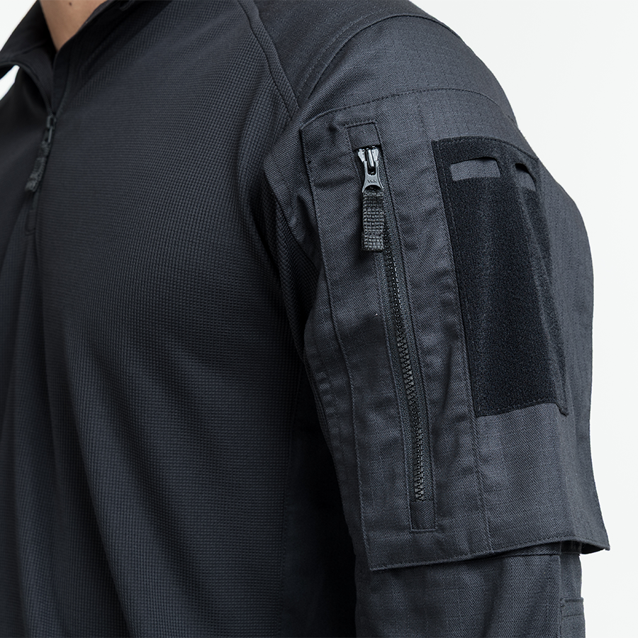 เสื้อทหาร VALOR PX - Native Combat Shirt [Black] เสื้อคอมแบท ทหารพราน