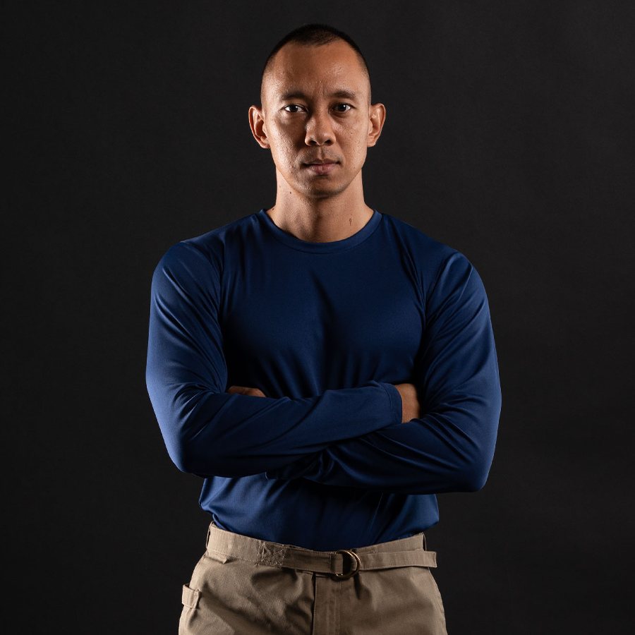 VALOR PX - QRF TEE V Long Sleeve T-Shirts