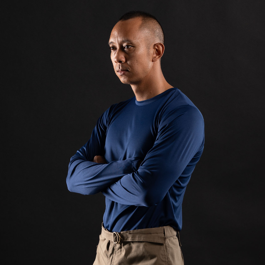 VALOR PX - QRF TEE V Long Sleeve T-Shirts